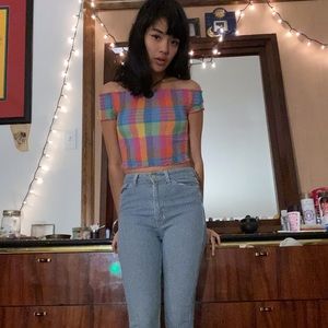 American apparel high waisted pants